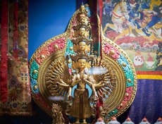 Алтарь главного храма — дугана