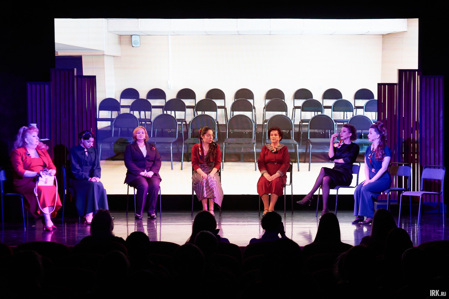 На Малой сцене Иркутского музыкального театра им. Н.М. Загурского