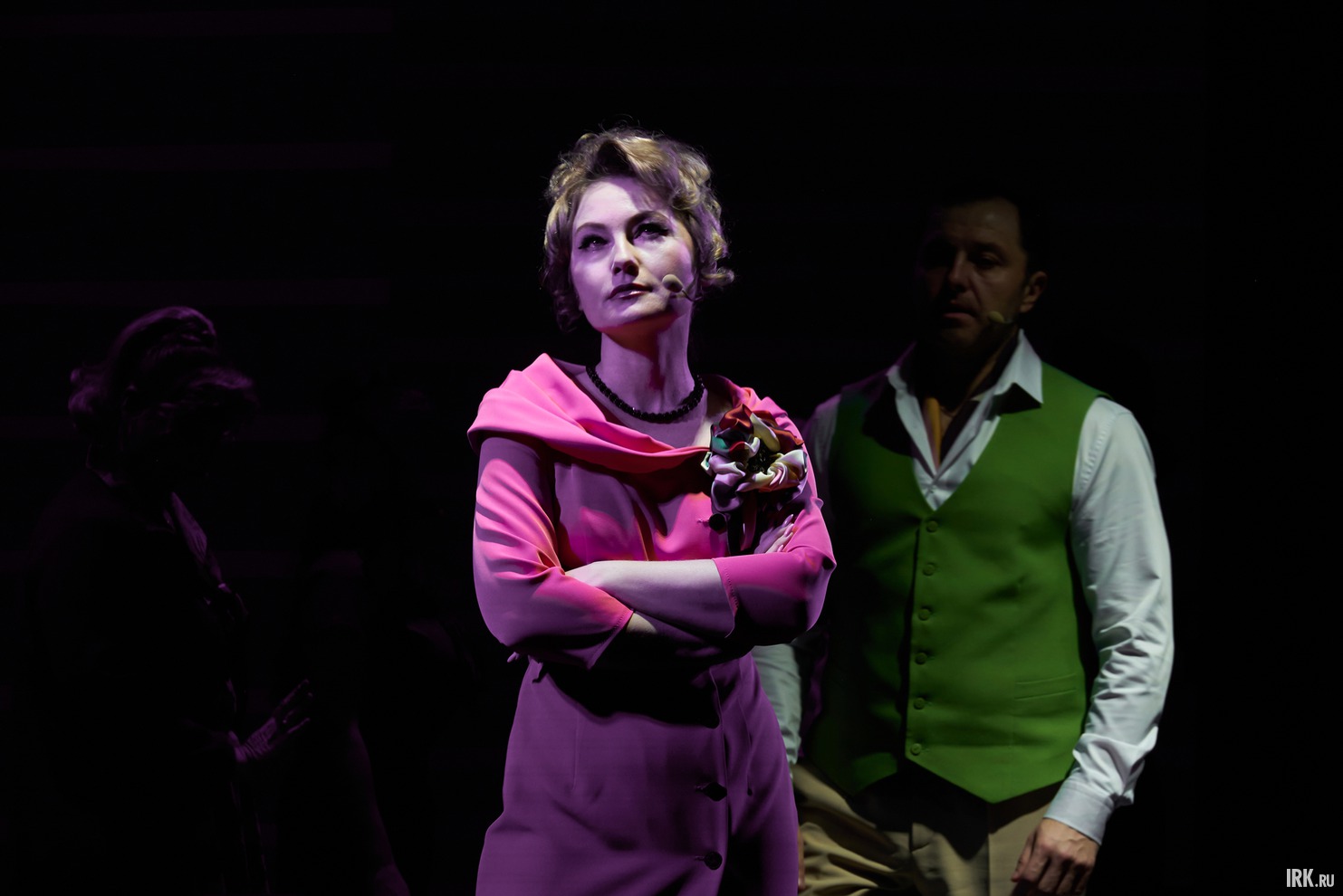 Юлия Пихтина: «Моя героиня появляется ближе к концу спектакля. И сразу становится ясно, что у неё и главного героя развивается роман».