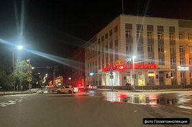 Момент ДТП. Фото пресс-службы Госавтоинспекции Иркутска