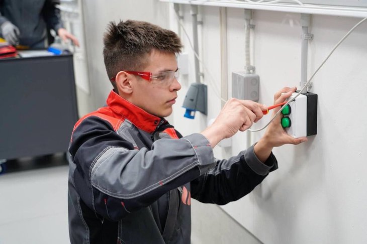 Участник чемпионата. Фото Эн+