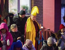 Обряд длился несколько часов