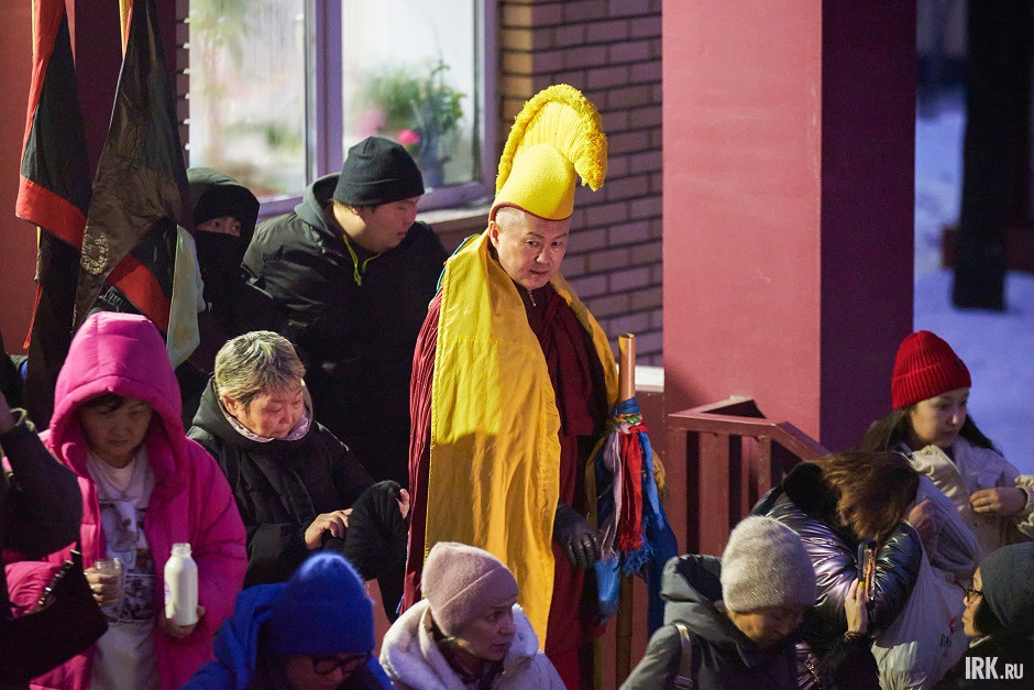 Обряд длился несколько часов