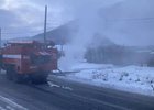 Пожар. Фото из телеграм-канала администрации Слюдянки