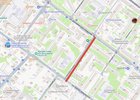 Ограничение проезда. Скриншот с сайта Яндекс.Карты