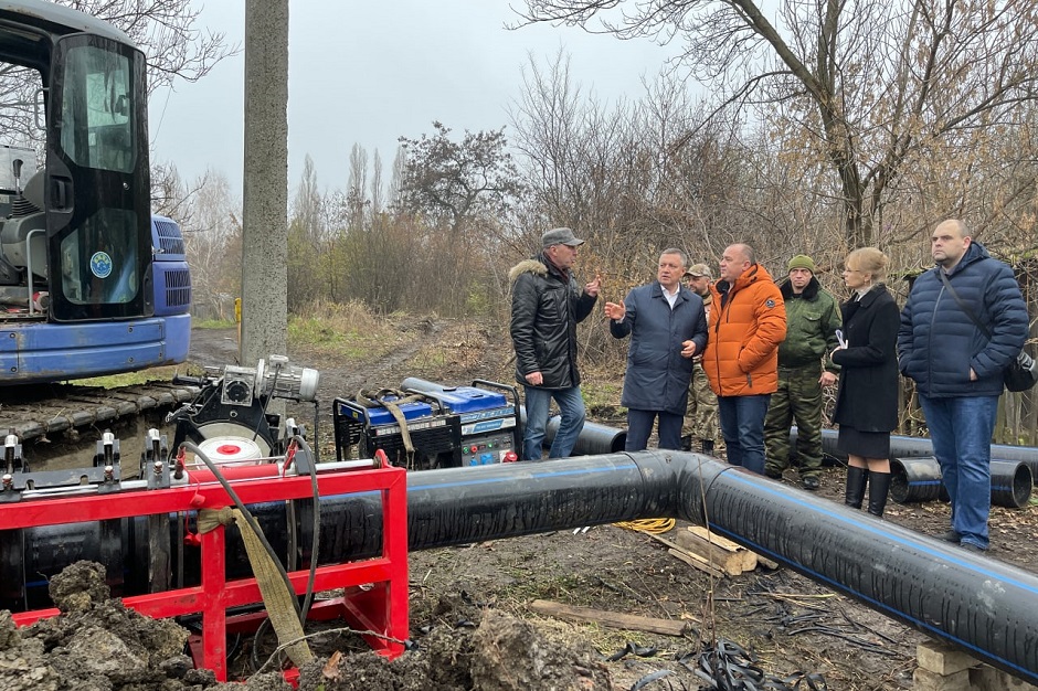 Игорь Кобзев в Кировске. Фото пресс-службы правительства Иркутской области