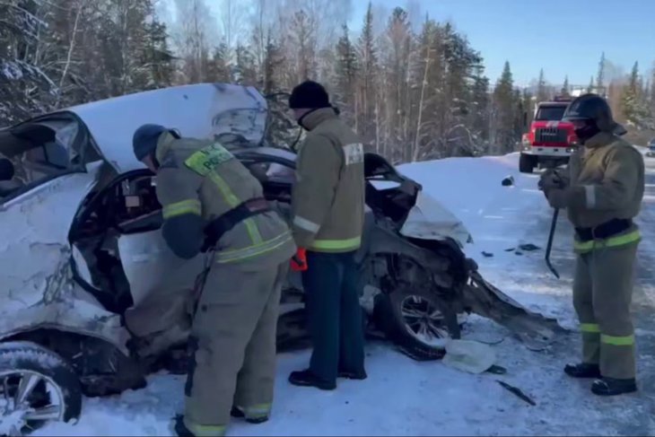 ДТП. Скриншот видео Госавтоинспекции региона