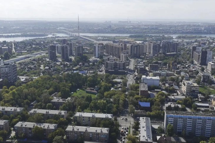 Иркутск. Фото пресс-службы администрации Иркутска