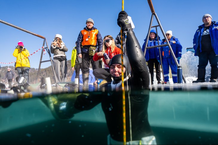 Фридайвер Ольга Маркина. Фото предоставлено Ольгой Маркиной