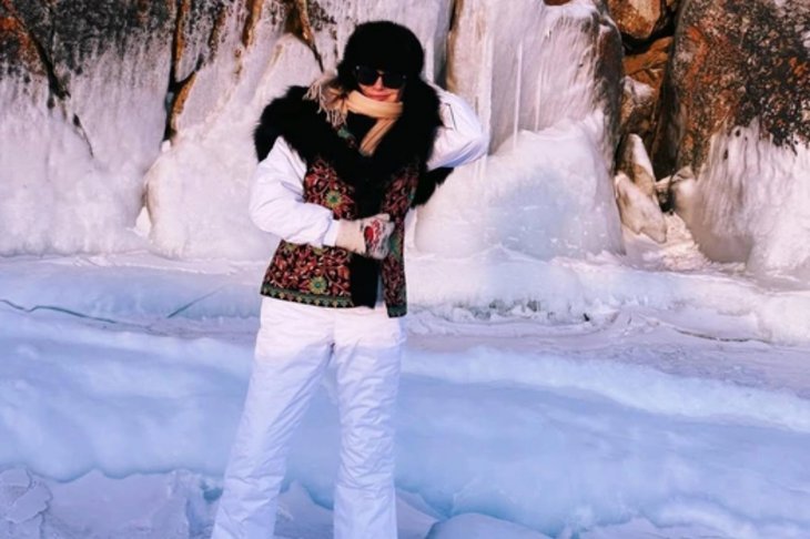 Вика Цыганова на Байкале. Фото из ее личного аккаунта в Instagram*