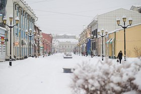 Центр Иркутска зимой. Фото Маргариты Романовой, IRK.ru