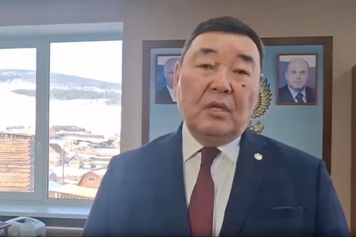 Андрей Тыхеев. Скриншот из видео телеграм-канала правительства Иркутской области