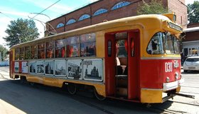 День рождения Андрея Гедеона. Концерт в ретро-трамвае