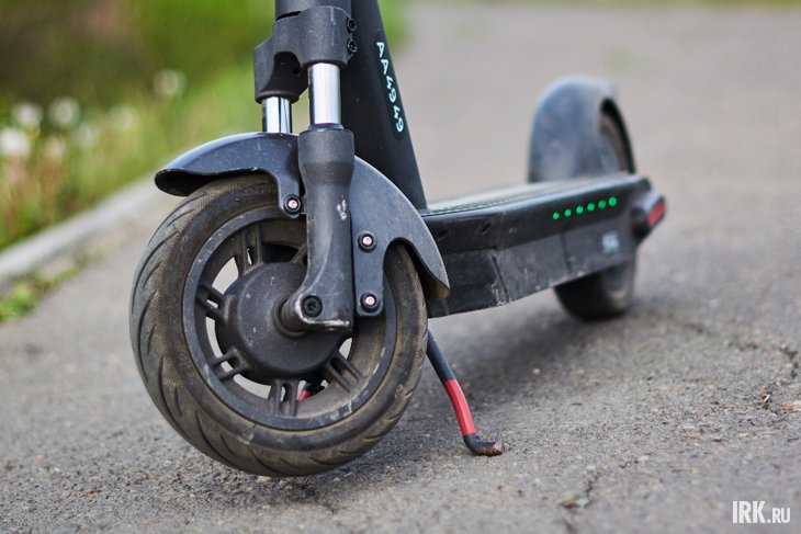 Электросамокат. Фото Маргариты Романовой, IRK.ru