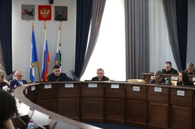 Заседание. Фото пресс-службы администрации Иркутска