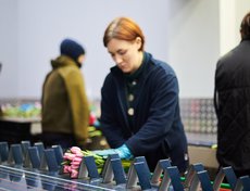 Производительность линии составляет до пяти тысяч бутонов в час.