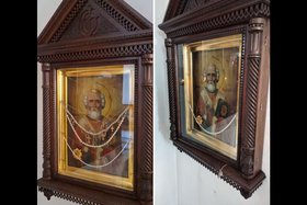 Икона Николая Чудотворца. Фото из телеграм-канала Спасского храма