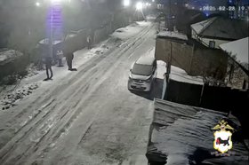 Момент стрельбы. Скриншот из видео пресс-службы ГУ МВД России по Иркутской области
