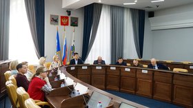 Заседание. Фото пресс-службы думы Иркутска