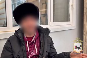 Бдительный гражданин. Скриншот из видео пресс-службы ГУ МВД России по Иркутской области