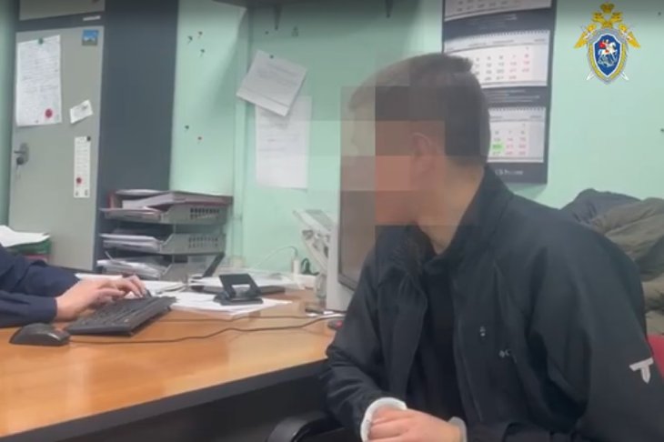 Задержанный подросток. Скринщот видео пресс-службы СУ СКР по Иркутской области