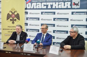 Участники пресс-конференции. Фото Кристины Митиной, IRK.ru