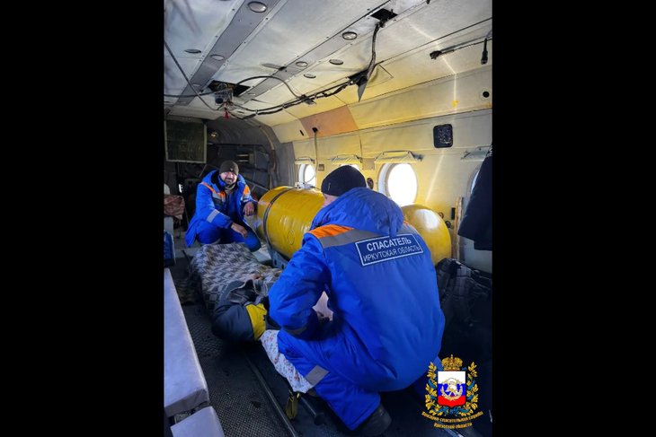 Эвакуация. Фото из канала пожарно-спасательной службы Иркутской области в МАХ