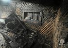 Последствия пожара. Фото пресс-службы ГУ МЧС по региону