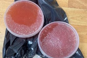 Изъятая икра. Фото пресс-службы ГУ МВД России по Иркутской области