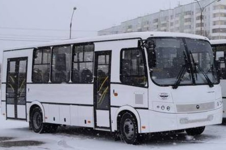 Автобус. Фото пресс-службы администрации города Братска