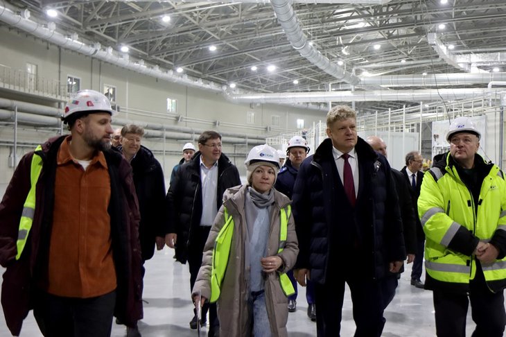 Анатолий Серышев посетил ЦКП «СКИФ». Фото пресс-службы администрации Иркутской области