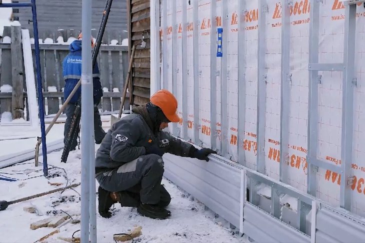 Утепление дома. Фото ООО «ЭН+ ГИДРО»