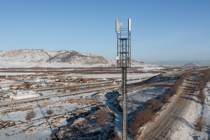 Коммуникационная опора. Фото Т2