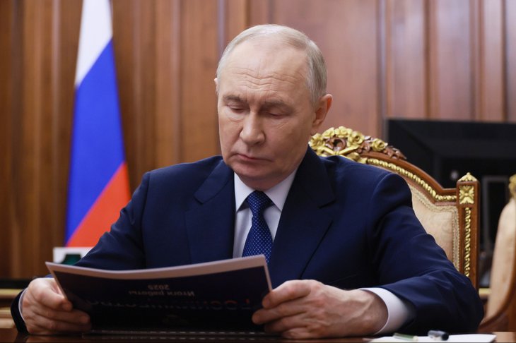 Владимир Путин. Фото пресс-службы Кремля