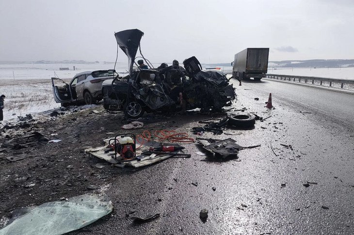 Авария в Аларском районе. Фото прокуратуры Иркутской области