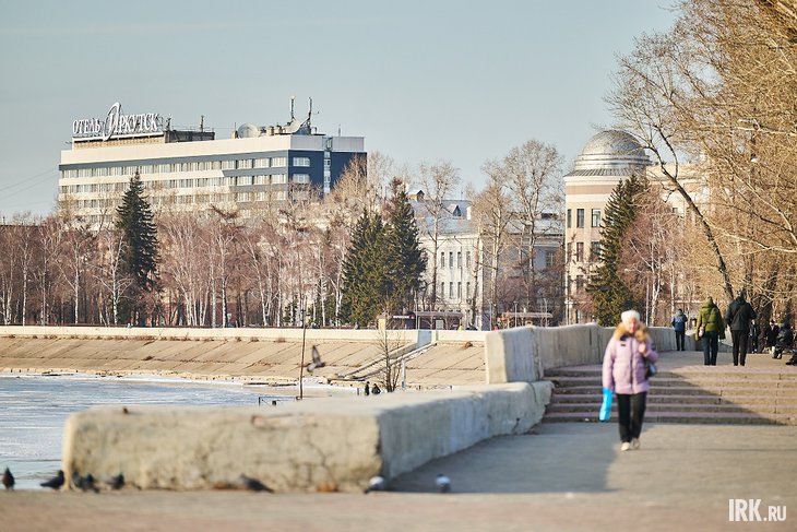 Набережная Иркутска. Фото: Маргарита Романова, архив IRK.ru