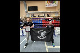 Степан Котлобаев и Александр Грибовский. Фото взято из телеграм-канала «Спорт Иркутск»