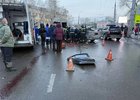 Авария на Советской. Фото ГУ МВД России по Иркутской области