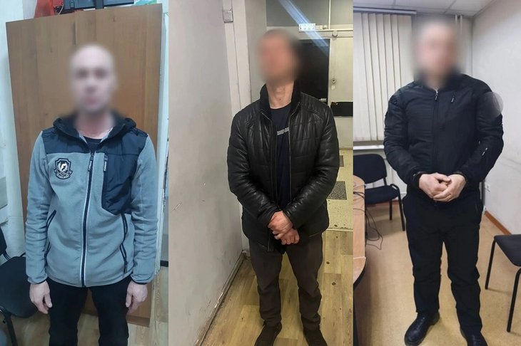 Задержанные. Фото пресс-службы ГУ МВД России по Иркутской области