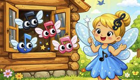 Ноткин дом. Нотки просыпаются — сказка начинается