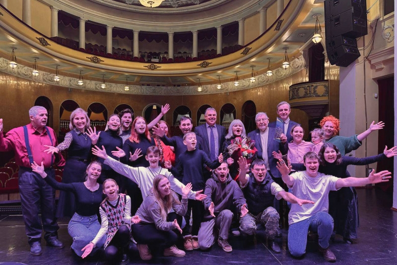 Артисты Народного театра «Факел». Фото из архива театра