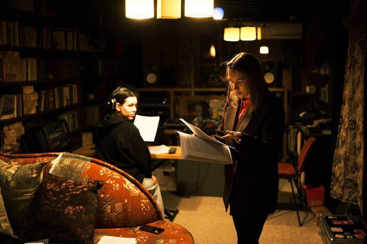 Процесс записи. Фото Олега Лавренчука