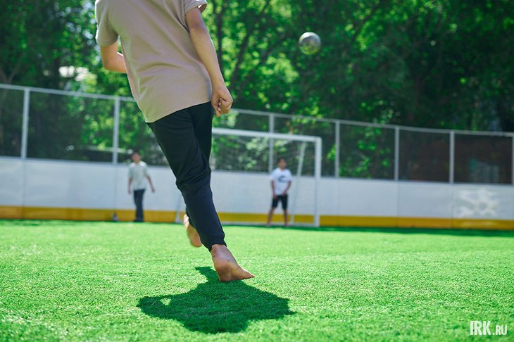 Футбол. Фото Маргариты Романовой, IRK.ru