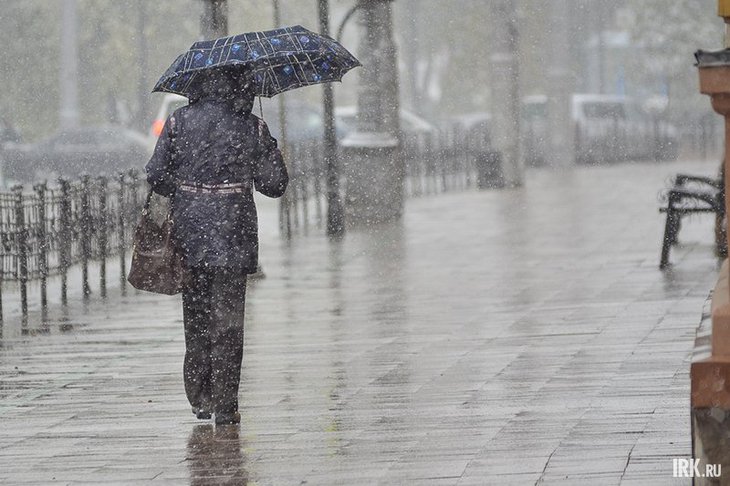 Непогода в Иркутске. Фото Ильи Татарникова из архива IRK.ru