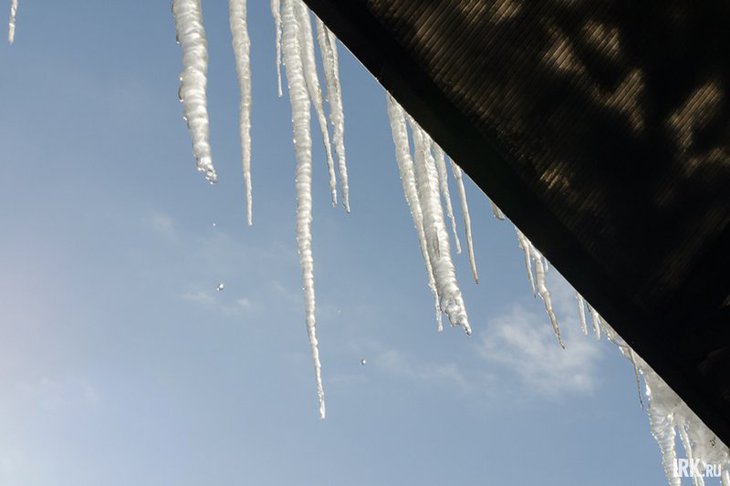 Сосульки и капель. Фото Ильи Татарникова из архива IRK.ru