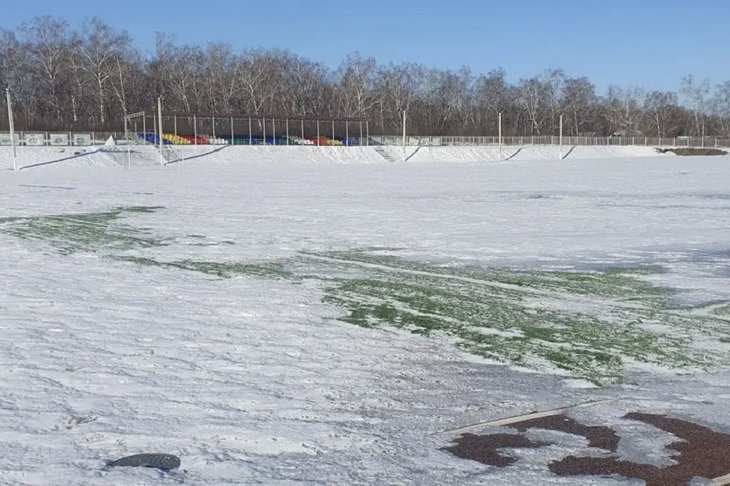Стадион. Фото пресс-службы правительства Иркутской области