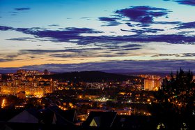 Ночной Иркутск. Фото из архивов IRK.ru