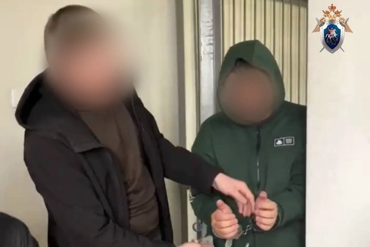 Задержание предполагаемого убийцы. Фото пресс-службы СУ СКР по Иркутской области