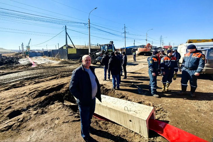 Обстановка с подтоплениями. Фото из канала губернатора Иркутской области Игоря Кобзева в МАХ