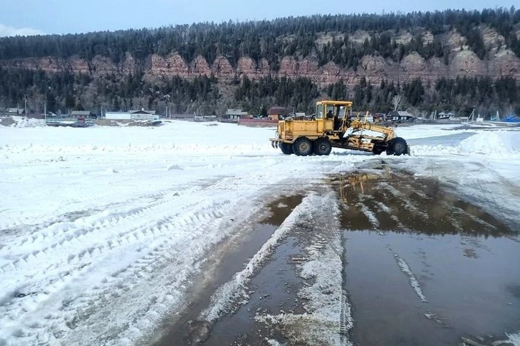 Закрытие переправы. Фото из телеграм-канала Максима Модина